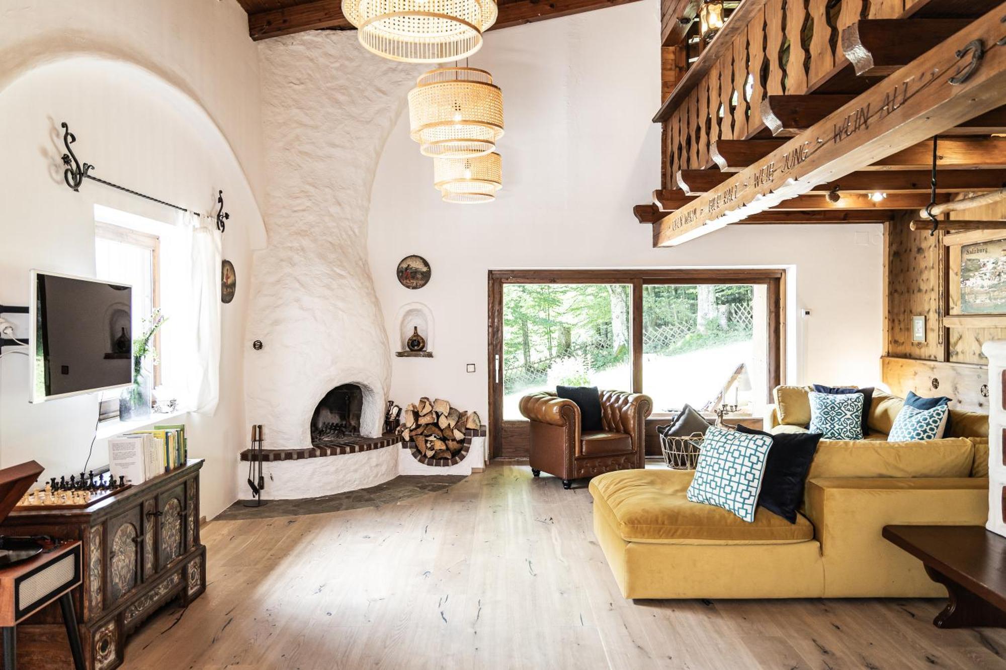Alpin-Chalet In Alleinlage In Bad Ischl - Wald, Natur, Kamin & Sauna Dış mekan fotoğraf
